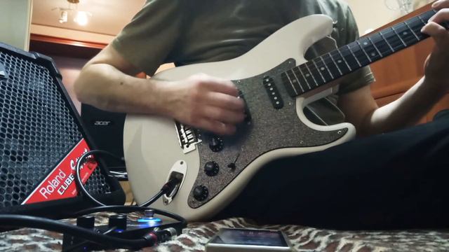 Тест педали перегруза Coolmusic Crunchy Overdrive на соло Каспаряна 