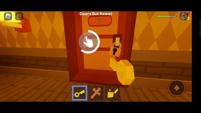 Doors But Kawaii New Update Gameplay Walkthrough Using Crucifix смотреть онлайн