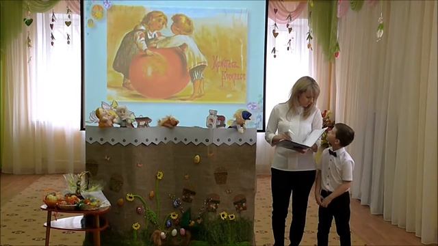 Замечательная пасхальная сказка "Курочка- ряба" в детском саду смотреть онлайн