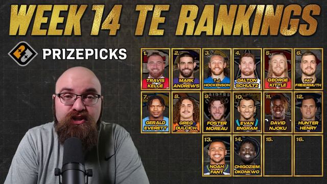 Week 14 Tight End & Quarterback Rankings - 2022 Fantasy Football смотреть онлайн