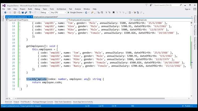 Angular ngFor trackBy смотреть онлайн