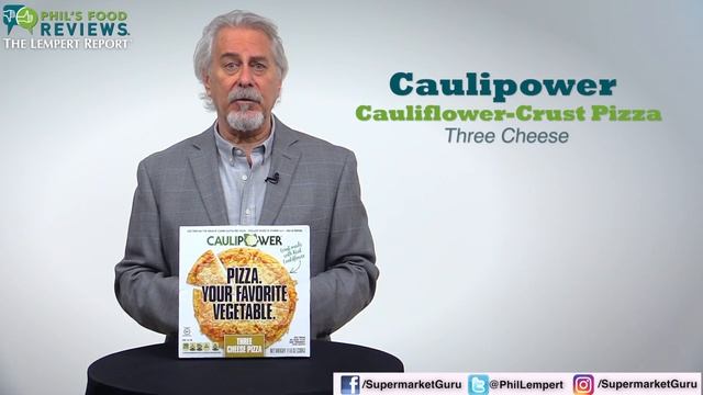 CAULIPOWER Cauliflower-Crust Pizza Three Cheese is a HIT! смотреть онлайн