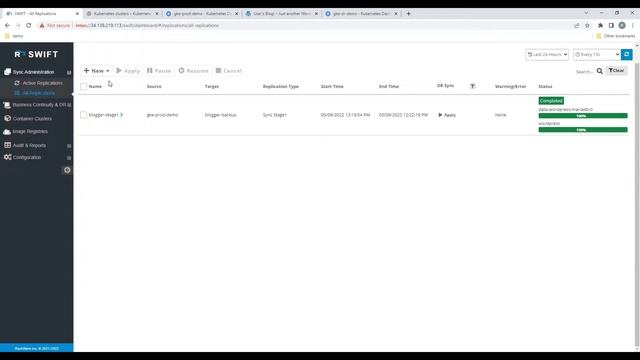 Disaster Recovery (DR) set up for Google Kubernetes Engine (GKE) cloud with RackWare SWIFT смотреть онлайн