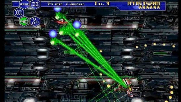 Thunder Force V: Perfect System (PS1) - Full Run