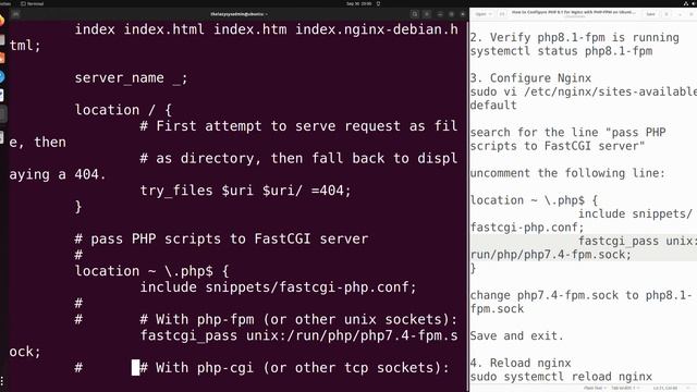 Install and Configure PHP 8.1 in Nginx Web Server with PHP-FPM on Ubuntu 22.04 LTS Desktop - 2023 смотреть онлайн
