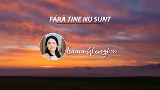 ISAURA GHEORGHIU - FARA TINE NU SUNT | COVER