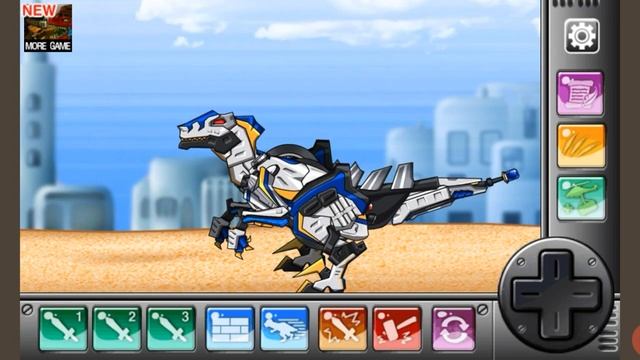 Velociraptor Cops - Combine! Dino Robot смотреть онлайн