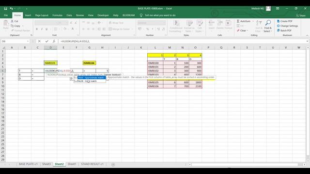 Excel VBA-Userform & Base Plate design Sheet смотреть онлайн