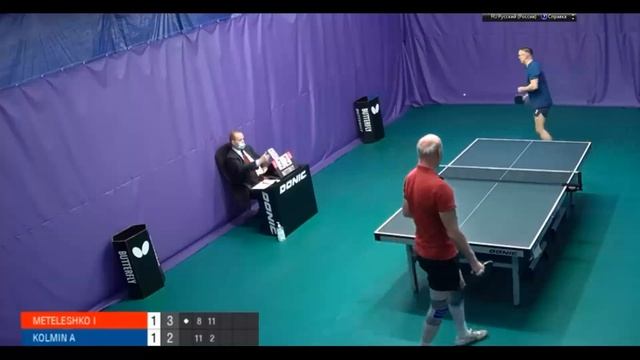 Нестандартный настольный теннис от Игоря Метелешко. смотреть онлайн