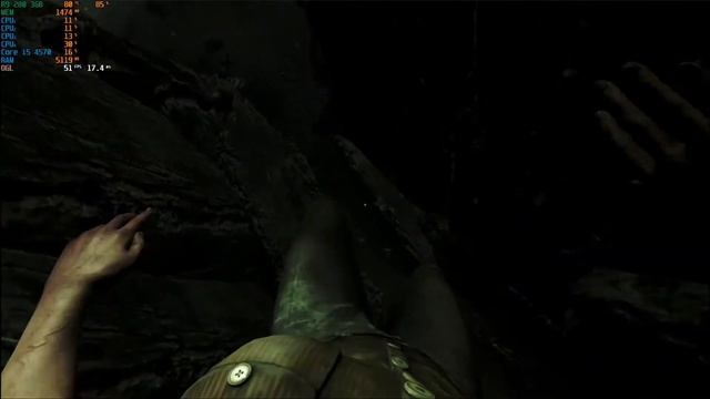 Amnesia: Rebirth Gameplay & Benchmark | Core i5 4570 @ 3.2 GHz + 16GB DDR3 RAM + R9 280 3GB смотреть онлайн