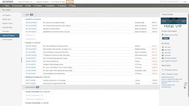 02 Log in to Aconex смотреть онлайн