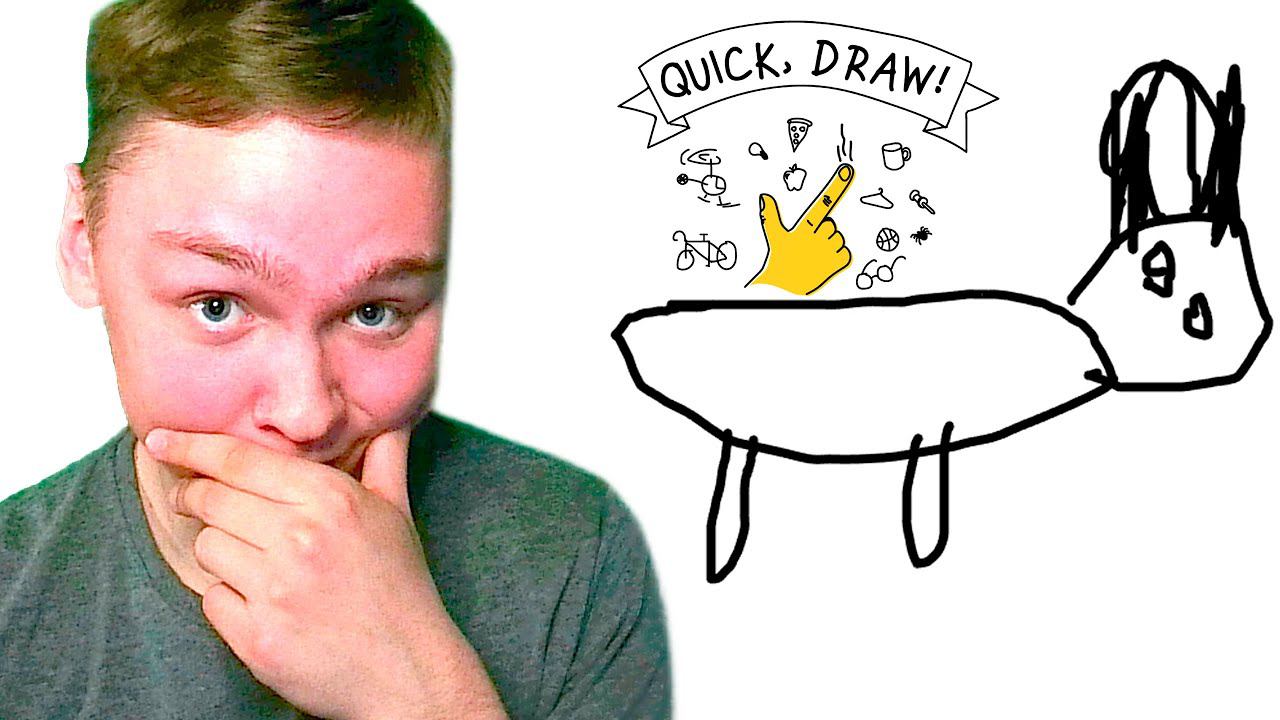 УЧУСЬ РИСОВАТЬ ► Quick, Draw! смотреть онлайн