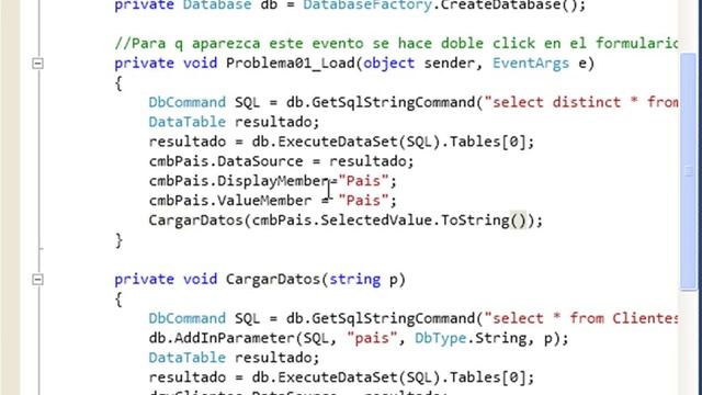 Consultas a SQL con visual Studio 2010 смотреть онлайн