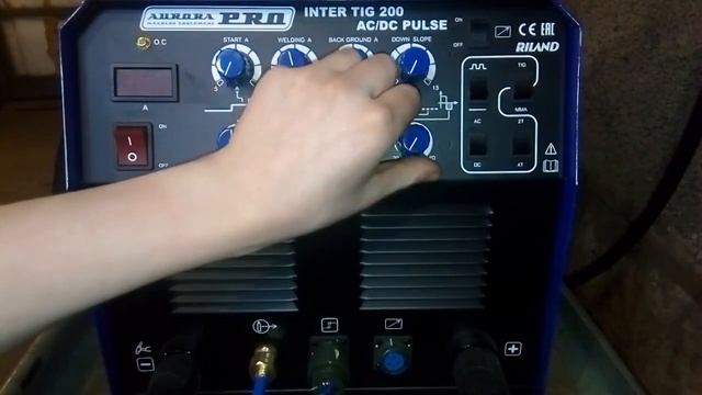 AuroraPRO INTER TIG 200 AC/DC PULSE (TIG+MMA) MOSFET отзыв владельца