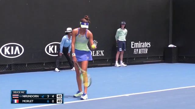 Nirundorn Mai v Morlet Giulia - 2020 Melbourne смотреть онлайн