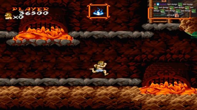 Super Ghouls N' Ghosts Full Playthrough - RUN ONE смотреть онлайн