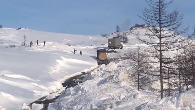 Бездорожье зимник Эвенск