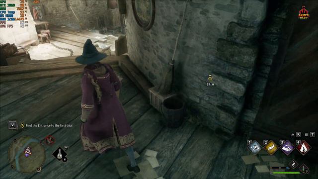 Hogwarts Legacy - Search The TOWER | RTX3060 + R5 5600 [DLAA 1080p] смотреть онлайн