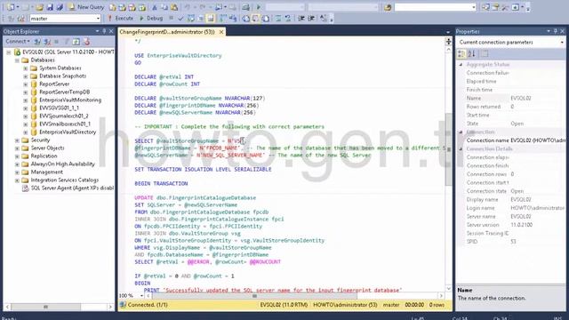 How to migrate-move the Enterprise Vault SQL databases смотреть онлайн