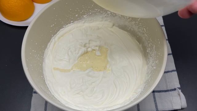 Mischen Sie Kondensmilch Mit Orange Für Ein Tolles Dessert!