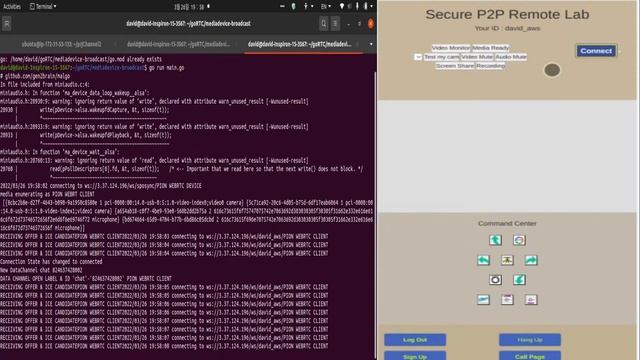 Pion webRTC Clients connect to Robot Drone Globally for control streaming django channel pwa enable смотреть онлайн