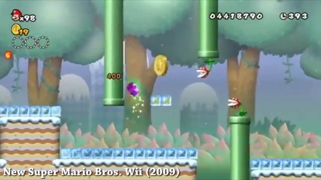 Evolution Of Super Stars In Super Mario Games (1985 - 2021)