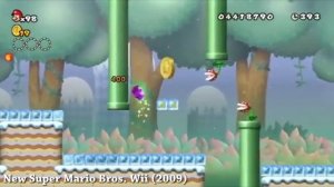 Evolution of Super Stars in Super Mario Games (1985 - 2021)