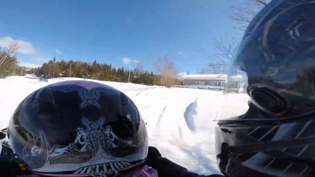 Ski Doo Trip To Bonne Bay Pond, Newfoundland. смотреть онлайн