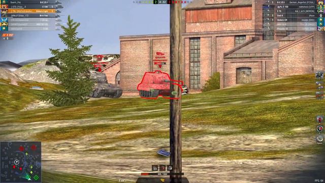 Vicker Light 105. Грамотные действия выигрывают игры. 5358 dmg. смотреть онлайн