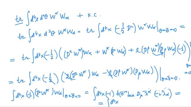 суперсимметричная теория Янга--Миллса смотреть онлайн
