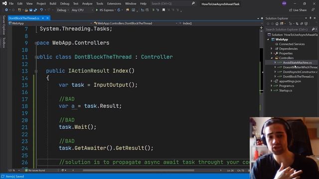How to use Async/Await/Task in C# смотреть онлайн