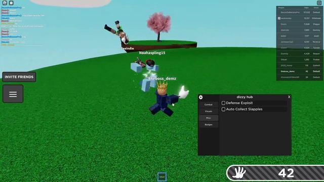 Roblox Slap Battles Script Pastebin Kill Aura GodMode And More смотреть онлайн