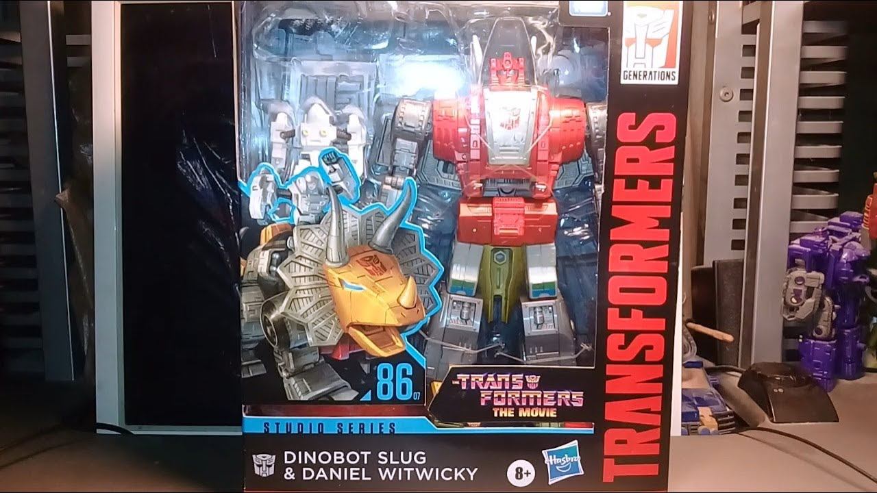 Unpackaging + review! Slug with Daniel Witwicky (1986 TFTM), Studio Series, Leader class by Hasbro смотреть онлайн