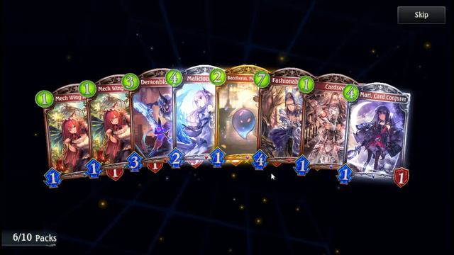 [Shadowverse] Celestial Dragonblade Expansion Card Pack Opening смотреть онлайн