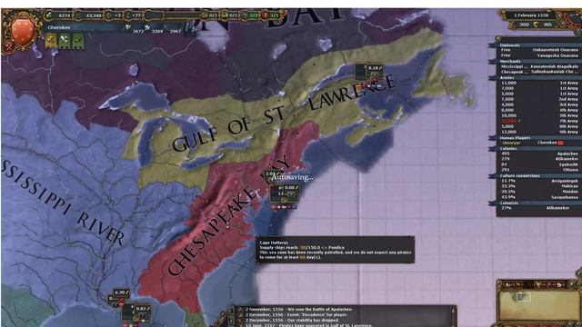 Cherokee No Trail Of Tears 13 - Achievement in Conquest Of Paradise Europa Universalis 4 смотреть онлайн