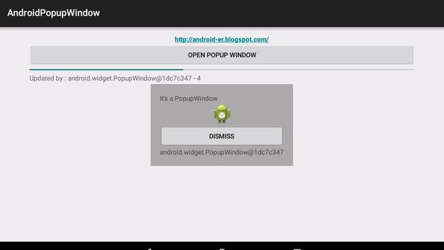 Auto dismiss popupWindow with AsyncTask смотреть онлайн