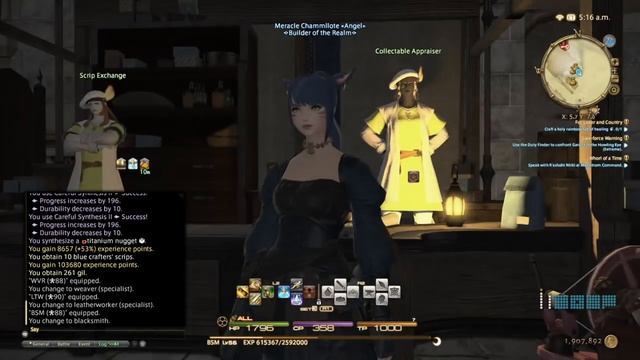 Final Fantasy XIV: Heavensward - MACRO for FAST Leveling And Blue Scrips Level 56-60 смотреть онлайн