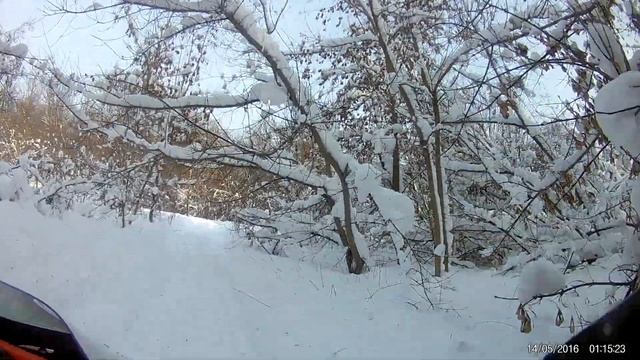 Снегоход SF150L. Восстановление зимника. смотреть онлайн