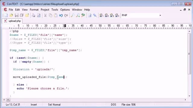 Beginner PHP Tutorial 88 Uploading Files The Basics Part 2 смотреть онлайн