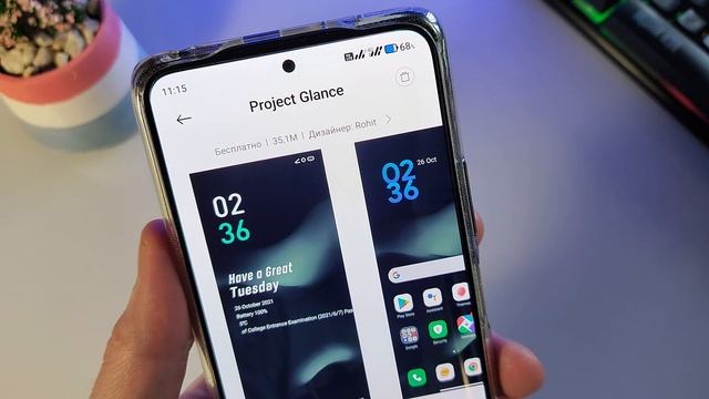 Виджеты на xiaomi, виджет плеера, погоды и различные часы смотреть онлайн