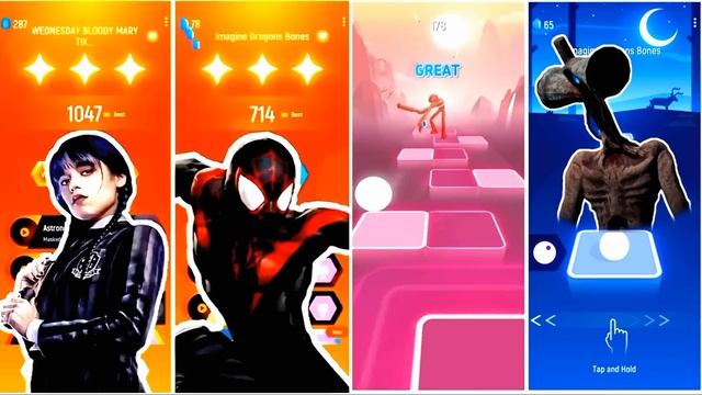 WEDNESDAY ADDAMS BLOODY MARY ?️ SPIDER-MAN MILES MORALES ?️ ROBLOX DOORS DANCE MONKEY ?️ SIREN HEAD смотреть онлайн