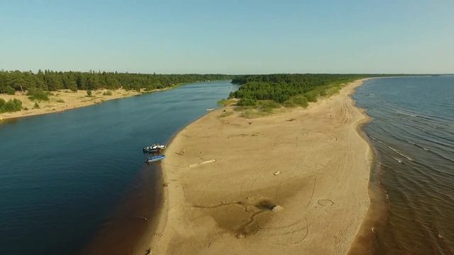 Лодка, Ладожское озеро, река Олонка смотреть онлайн