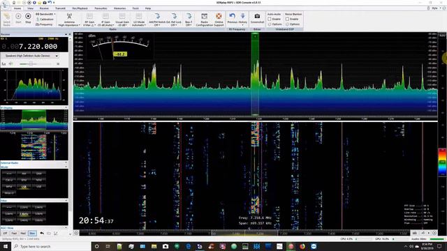 SDRPlay RSP2 Pro & SDR-Console V3