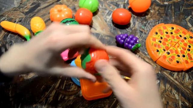 Игрушечные овощи и фрукты на липучках для резки из Китая Aliexpress