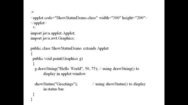 MODULE 5 APPLETS | KTU S3 OBJECT ORIENTED DESIGN AND PROGRAMMING смотреть онлайн