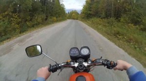 Иж Планета 5 по трассе