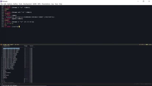 2021.05.29 First Common Lisp Video using Portacle IDE смотреть онлайн