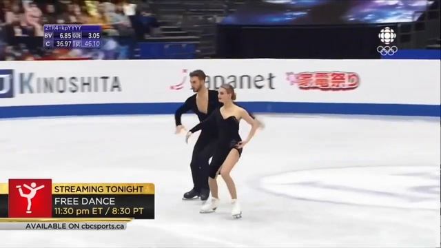 Gabriella Papadakis & Guillaume Cizeron Worlds 2019 Warmup + RD (CBC) смотреть онлайн
