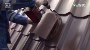 Монтаж вентвыходов и кровельных проходок