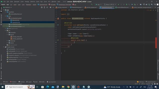 How to add splash screen in android studio || Android Studio || Tutorial смотреть онлайн